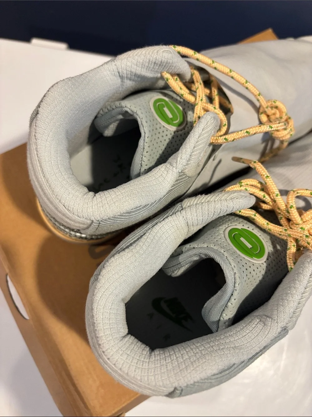 Nike Air Trainer 1 SP Travis Scott Grey Haze Olive Aura